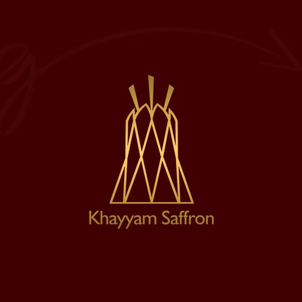 طراحی لوگو زعفران خیام