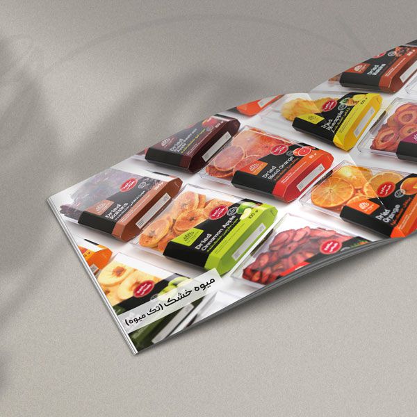 طراحی کاتالوگ محصولات زرنگاران