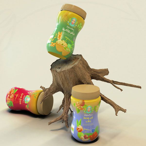 طراحی بسته بندی محصولات حکیم بانو