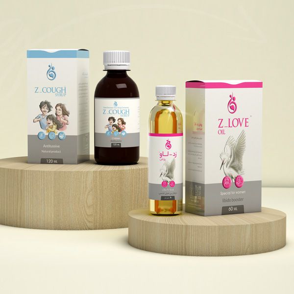 طراحی بسته بندی محصولات زجاج درمان طوس