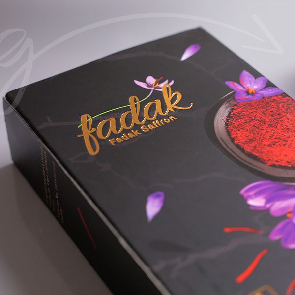 طراحی بسته بندی زعفران فدک + ویدئو