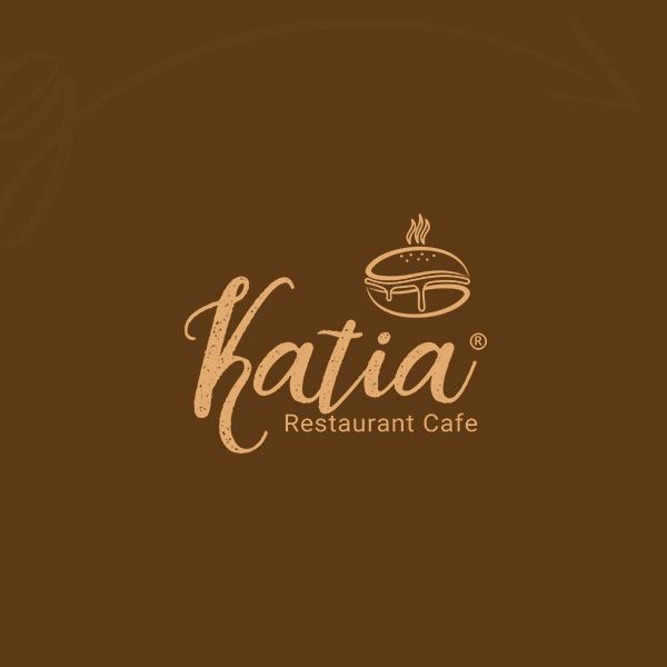 طراحی لوگو کافه رستوران کاتیا