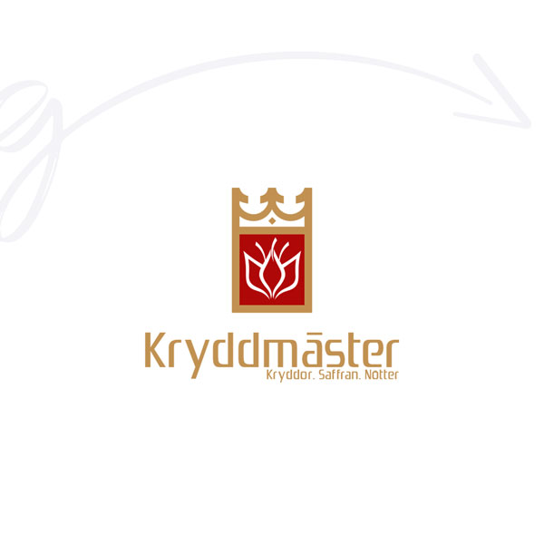 طراحی لوگو شرکت Kryddmaster -سوئد