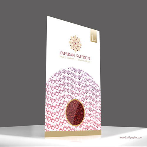 طراحی بسته بندی زعفران - فرانسه