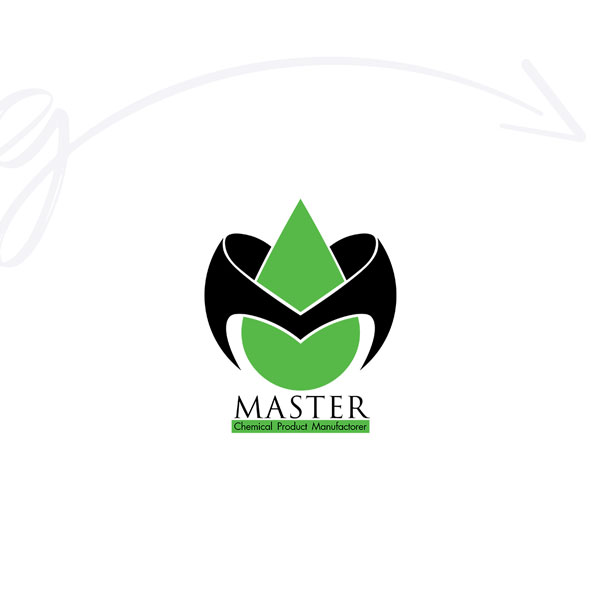 طراحی لوگو شرکت شیمیایی Master_ تولید کننده مایعات خودرو