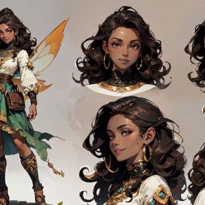 تفاوت طراحی کاراکتر شرکتی با هوش مصنوعی