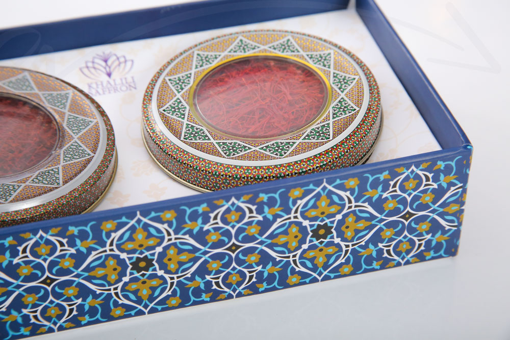 طراحی هارد باکس زعفران