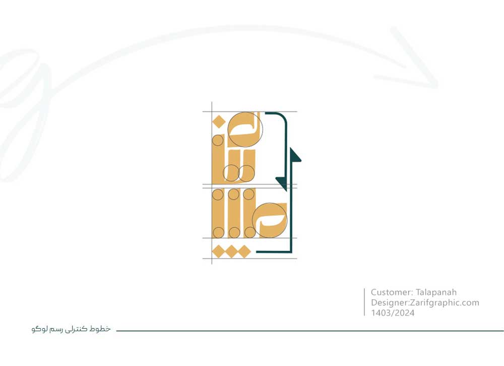 لوگوتایپ طلافروشی