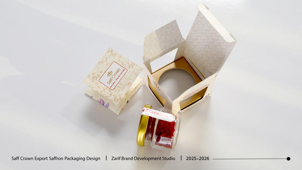 Saffron Packaging Design