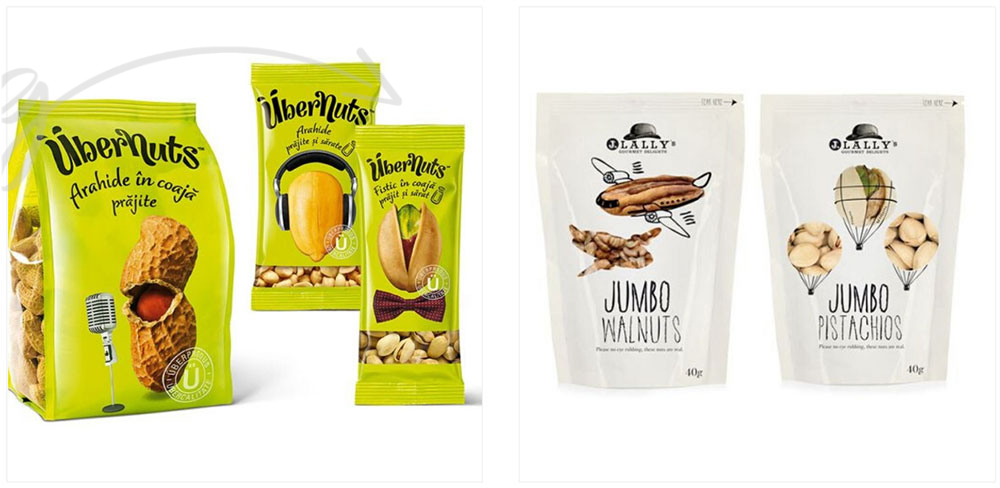 طراحی حرفه ای بسته بندی مواد غذایی صادراتی