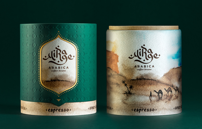 طراحی بسته بندی قهوه صادراتی