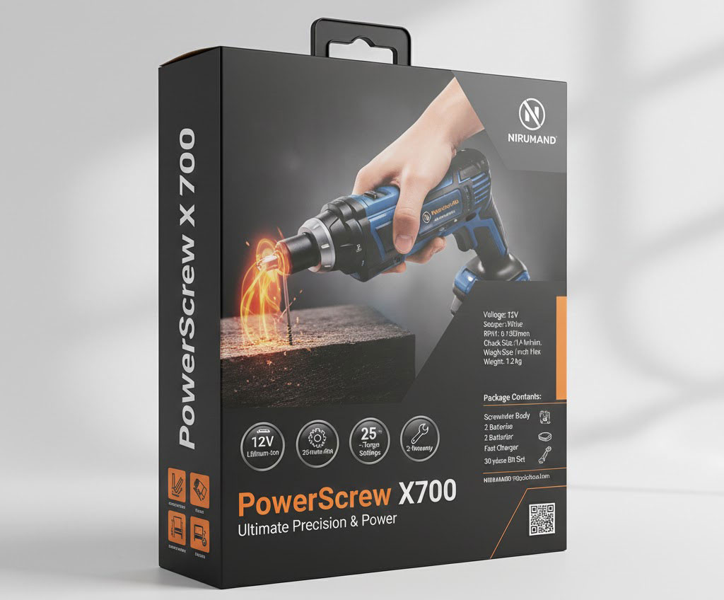 طراحی بسته بندی دریل