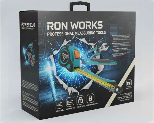 طراحی بسته بندی متر نواری