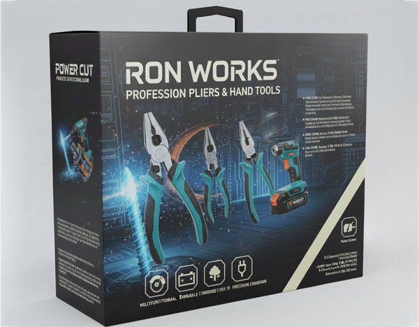 طراحی بسته بندی حرفه ای انبردست