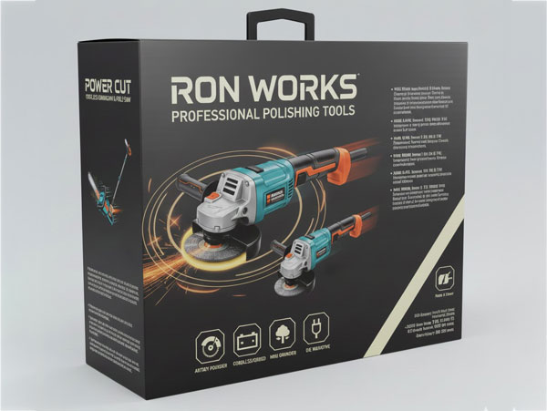 طراحی بسته بندی پولیش صنعتی