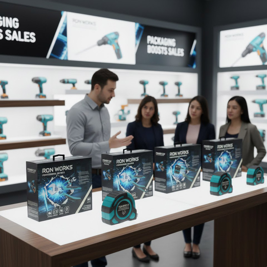 طراحی بسته بندی ابزارآلات دستی، برقی و شارژی