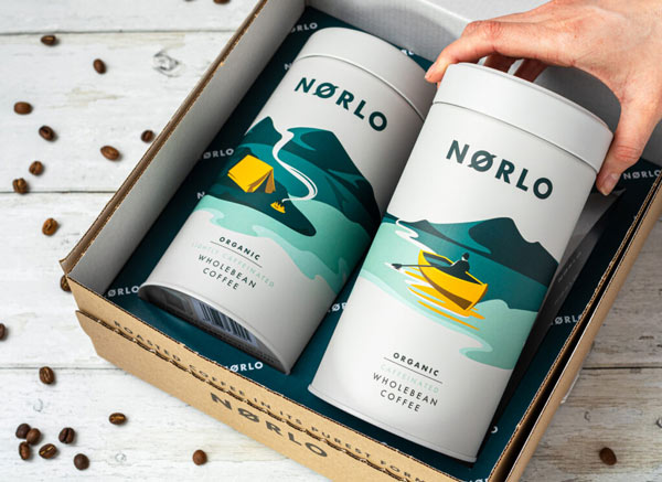 طراحی بسته بندی قهوه