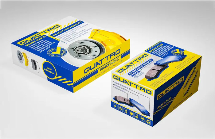 طراحی بسته بندی لنت ترمز