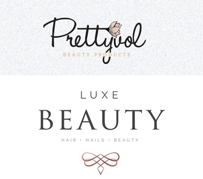 طراحی لوگو سالن زیبایی