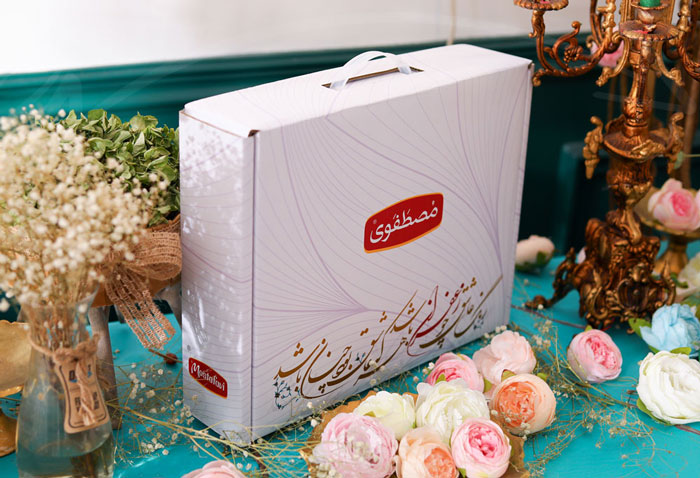 طراحی پک زعفران هدیه مصطفوی